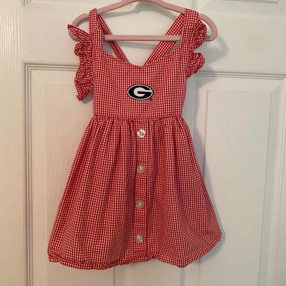 UGA Toddler Dress